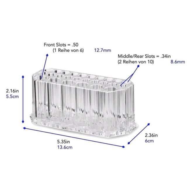 Porta brochas metacrilato