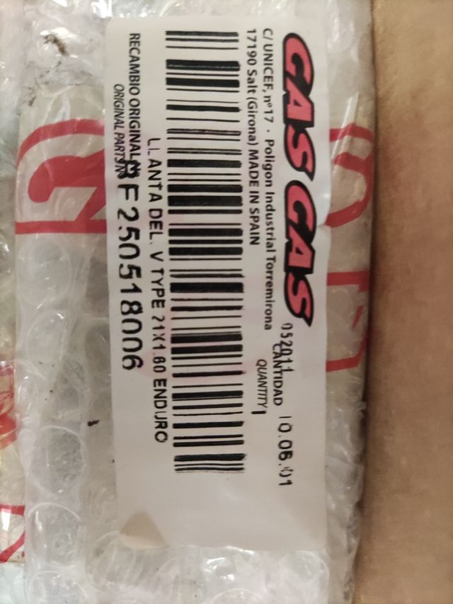 Varias LLANTA Original GAS GAS Enduro o Cross