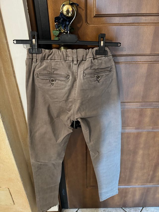 pantaloni marroni ragazzo