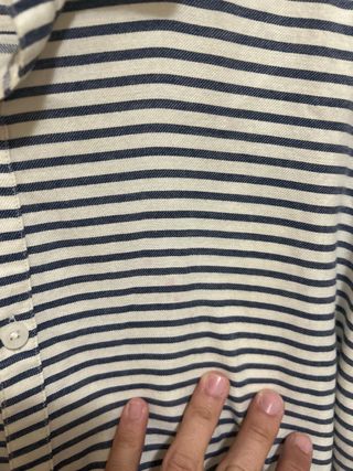 Camisa rayas horizontales MANGO