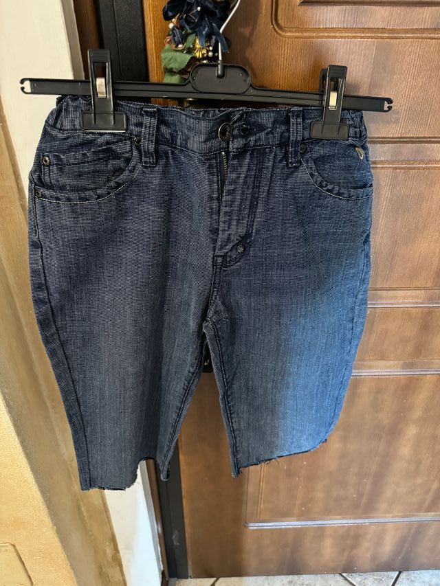 jeans corti ragazzo