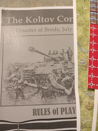 The Koltov Corridor High Flying Dice wargame