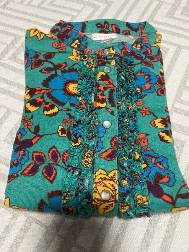 Camisa estampada. T/ xs