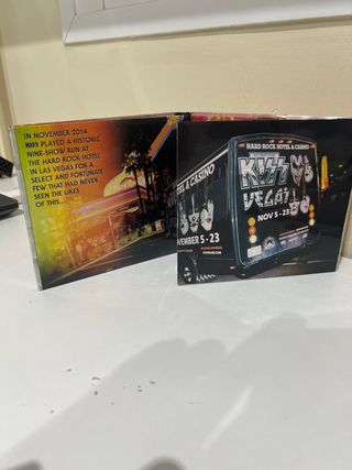 Cd y dvd KISS ROCK VEGAS NEVADA
