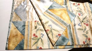 2 tende plissettate con nastro