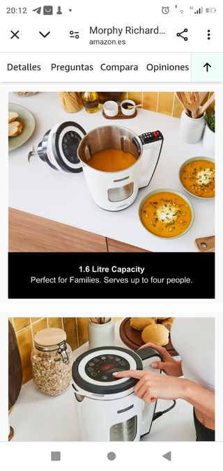 Thermomix,Soup maker morphy Richards