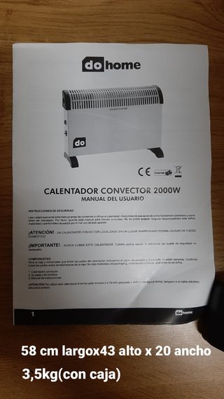 Calentador convertor