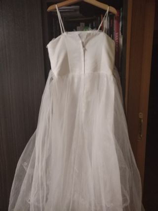 Vestido blanco niña