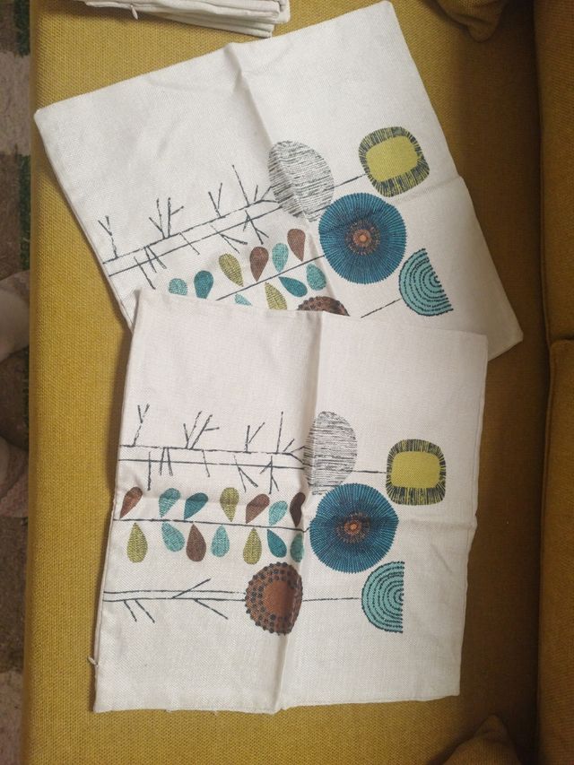 Fundas de cojines varios  unidades .