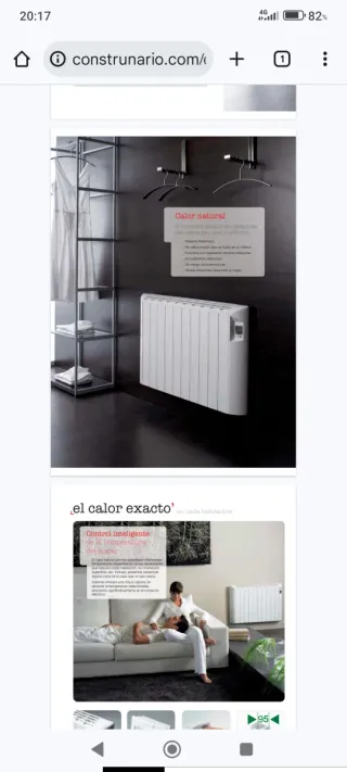 Radiador Fagor, Bajo consumo.