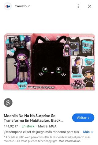 Na, Na, Na Surprise Gato Negro