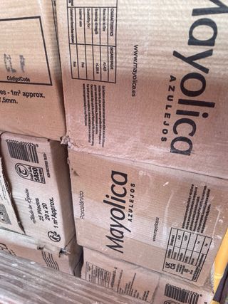 Azulejo 20x20 Azul rombos Porcelánico