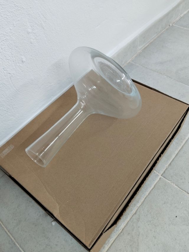 Decantador de vino sin estrenar vintage