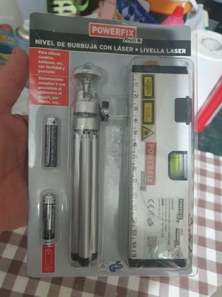 Livella laser con treppiede Powerfix Nuovo