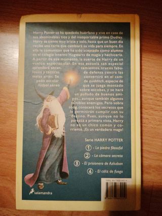 Harry Potter Y La Piedra Filosofal