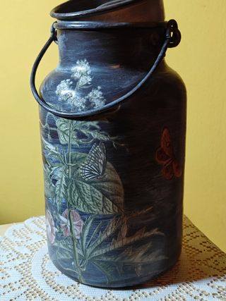 Bidone latte vintage