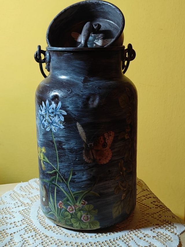 Bidone latte vintage