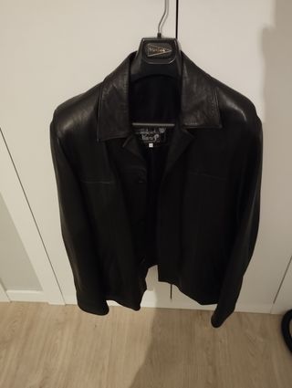 Chaqueta de cuero hombre talla m