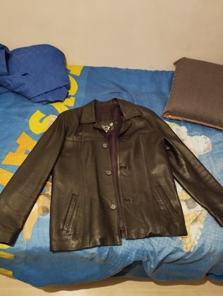 Chaqueta de cuero hombre talla m
