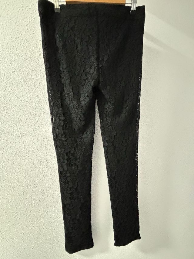 Pantalón de encaje