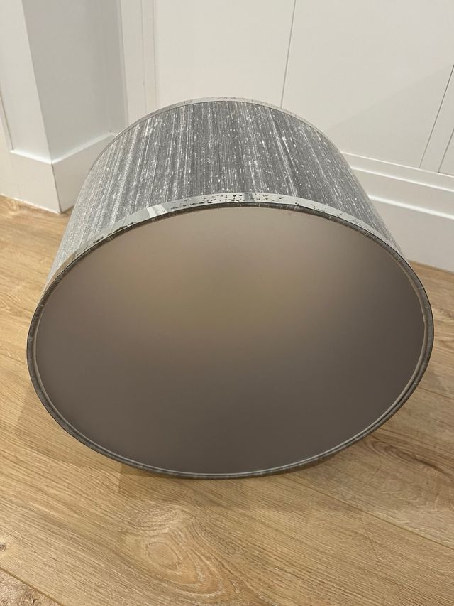 Juego de dos lámparas de techo gris