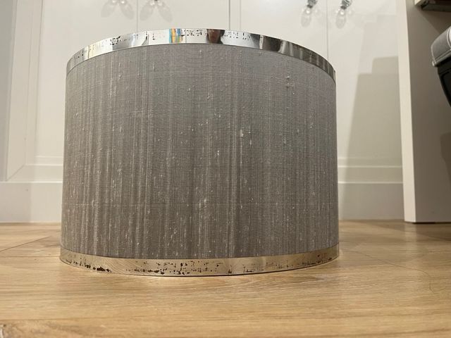 Juego de dos lámparas de techo gris