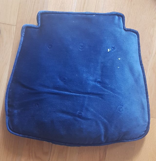 Conjunto almohadones azul