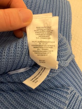 Jersey ralph lauren xl