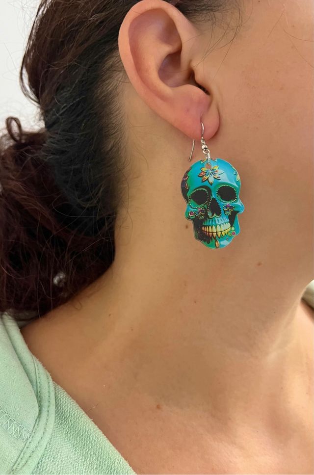 Dias de los muertos alternative erarrings