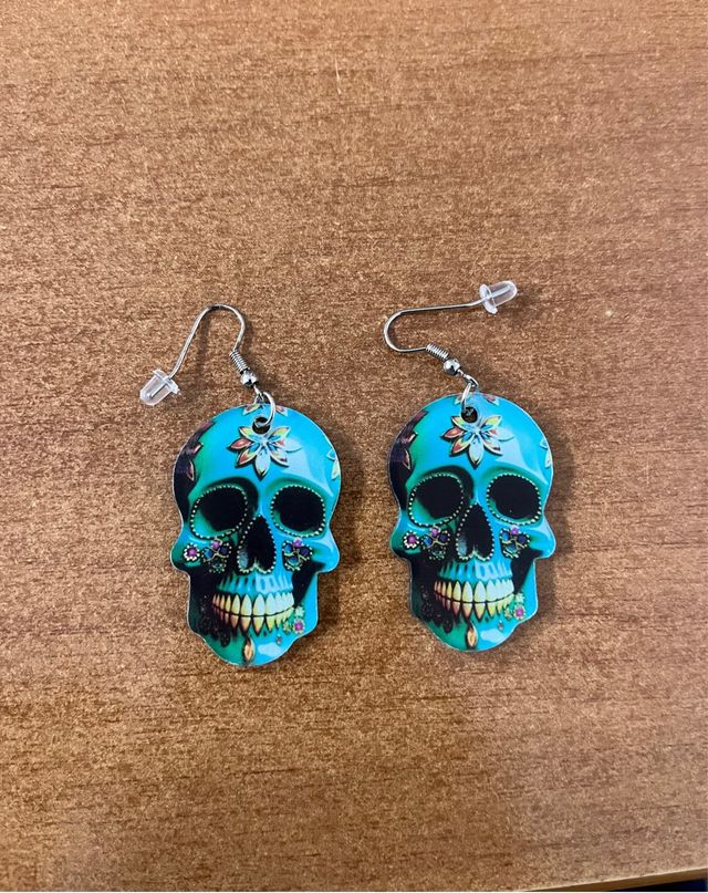 Dias de los muertos alternative erarrings