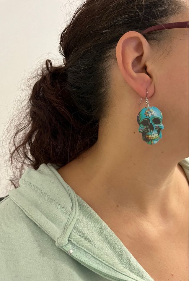 Dias de los muertos alternative erarrings
