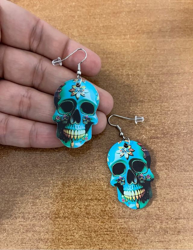 Dias de los muertos alternative erarrings