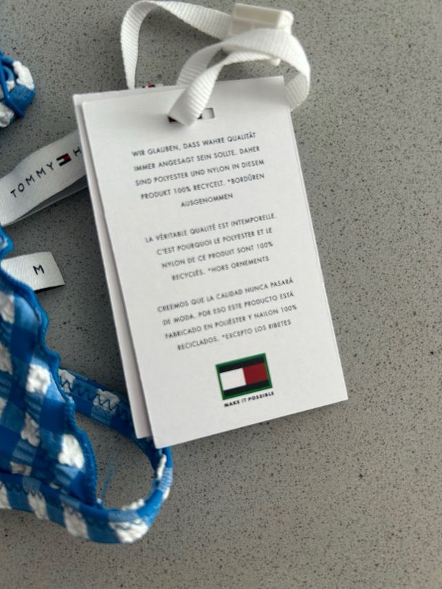 Top de baño Tommy Hilfiger NUEVO