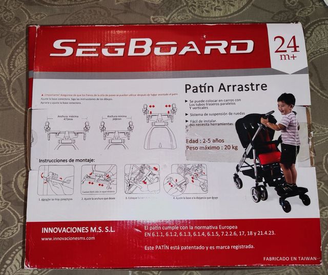 Patinete universal carrito bebe