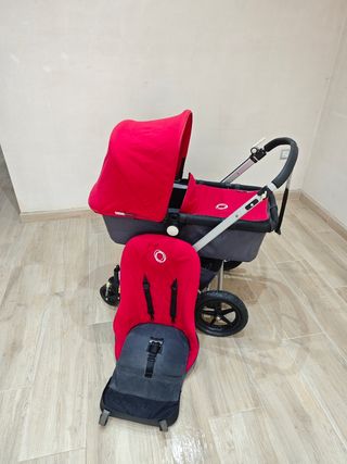 Bugaboo Camaleón Rojo y gris