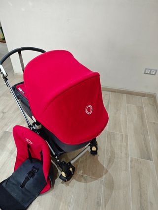 Bugaboo Camaleón Rojo y gris