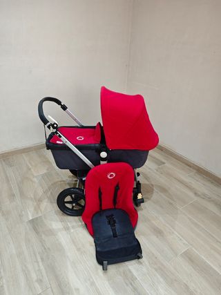 Bugaboo Camaleón Rojo y gris