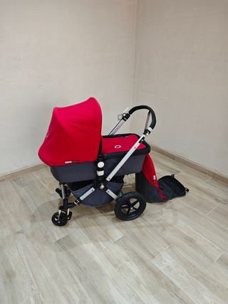 Bugaboo Camaleón Rojo y gris