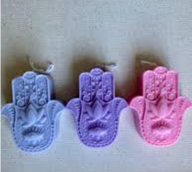 Candela artigianale mano di Fatima