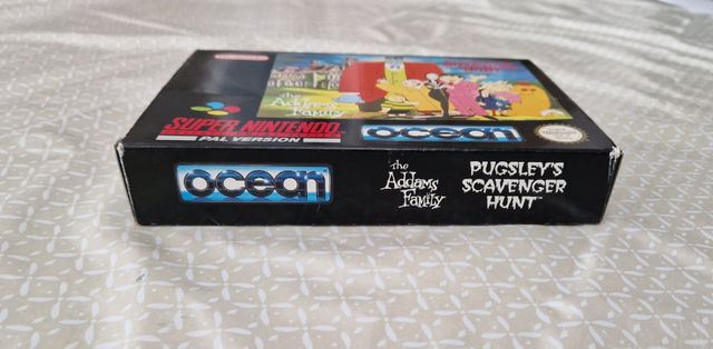 Addam's Family Pugsley's Scavenger Hunt SNES