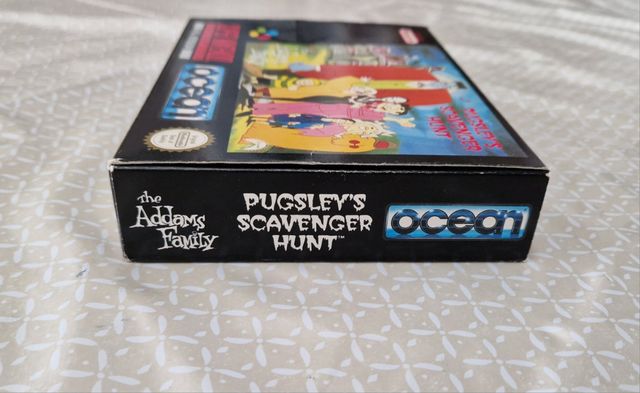 Addam's Family Pugsley's Scavenger Hunt SNES