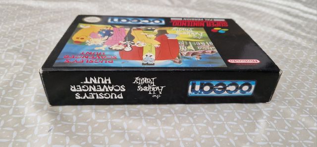 Addam's Family Pugsley's Scavenger Hunt SNES