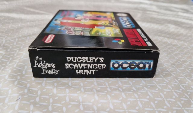 Addam's Family Pugsley's Scavenger Hunt SNES