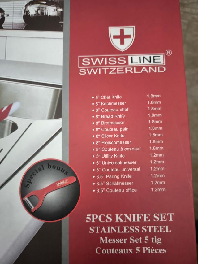 Juego cuchillos de cocina