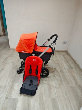 Bugaboo Camaleón 2 Naranja y gris