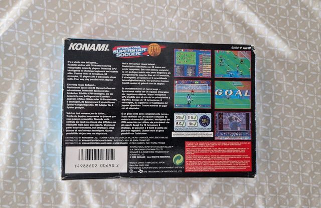 International Superstar Soccer Deluxe SNES