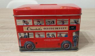 Souvenir Londres Bus Alcancia. Salva dinero