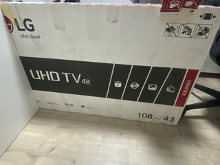 Televisor LG 43” (108 cm) 4K Ultra HD Smart TV – P