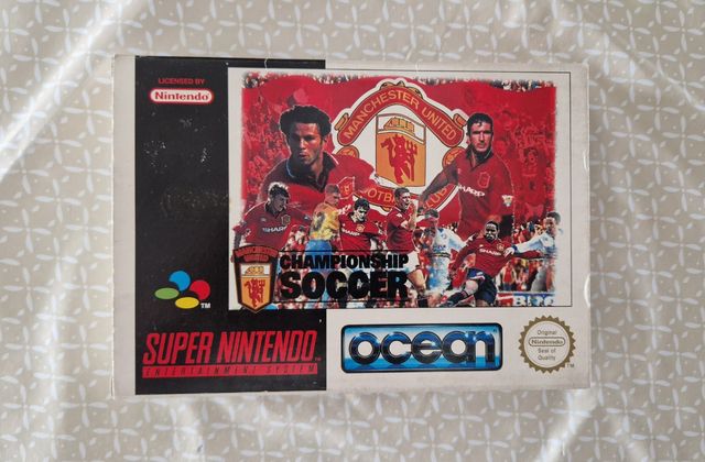 Championship Soccer Manchester United SNES