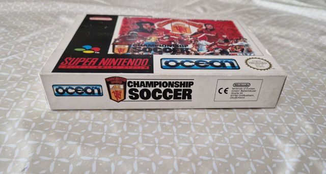 Championship Soccer Manchester United SNES